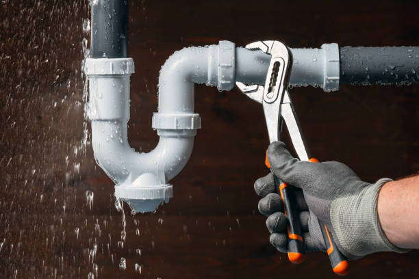 Professional Leak Detection technician working in Locust Valley, NY